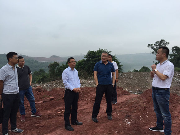 公司黨委書記、總經(jīng)理李奮旭調(diào)研省外房地產(chǎn)開發(fā)建設(shè)情況