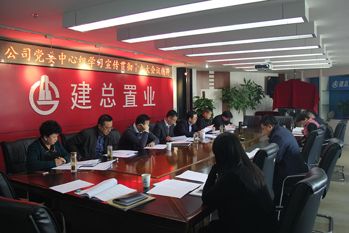 公司學(xué)習宣傳貫徹十九大精神