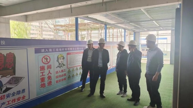 【“三抓三促”在行動(dòng)】梁建軍調(diào)研甘肅建投4#綜合樓